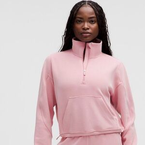 Brushed soft streme half zip